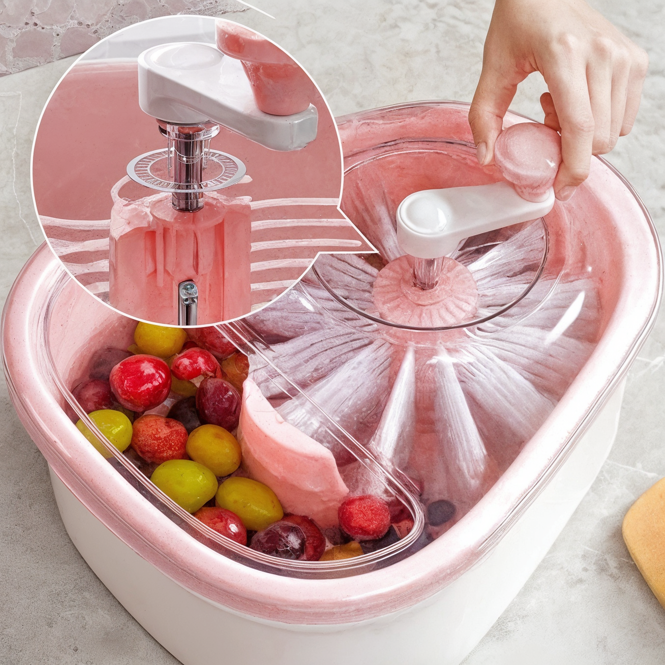 Fruit Cleaning Device – Purify & Clean Produce Effortlessly