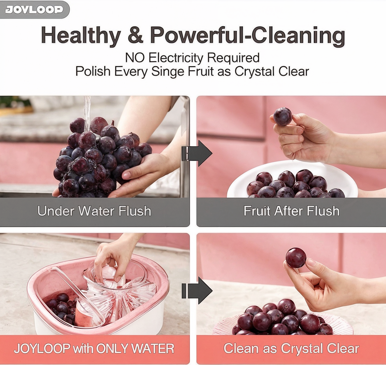 Fruit Cleaning Device – Purify & Clean Produce Effortlessly