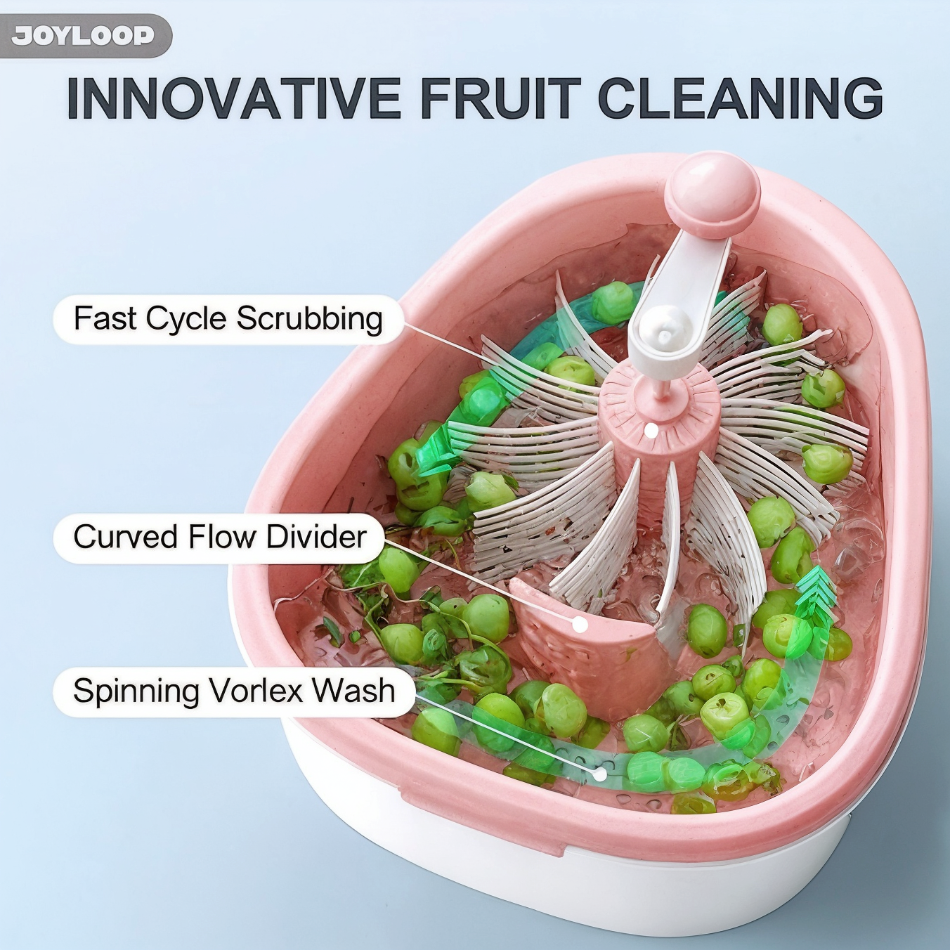 Fruit Cleaning Device – Purify & Clean Produce Effortlessly