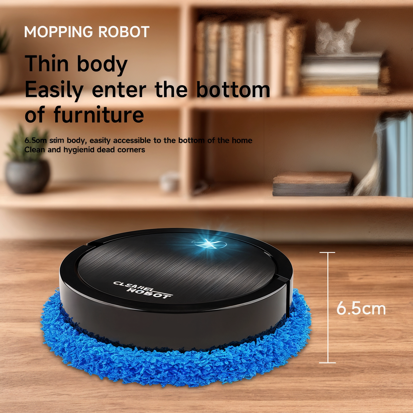 Fully Automatic Intelligent Mute Sweeping Robot — Smart Robotic Vacuum Cleaner