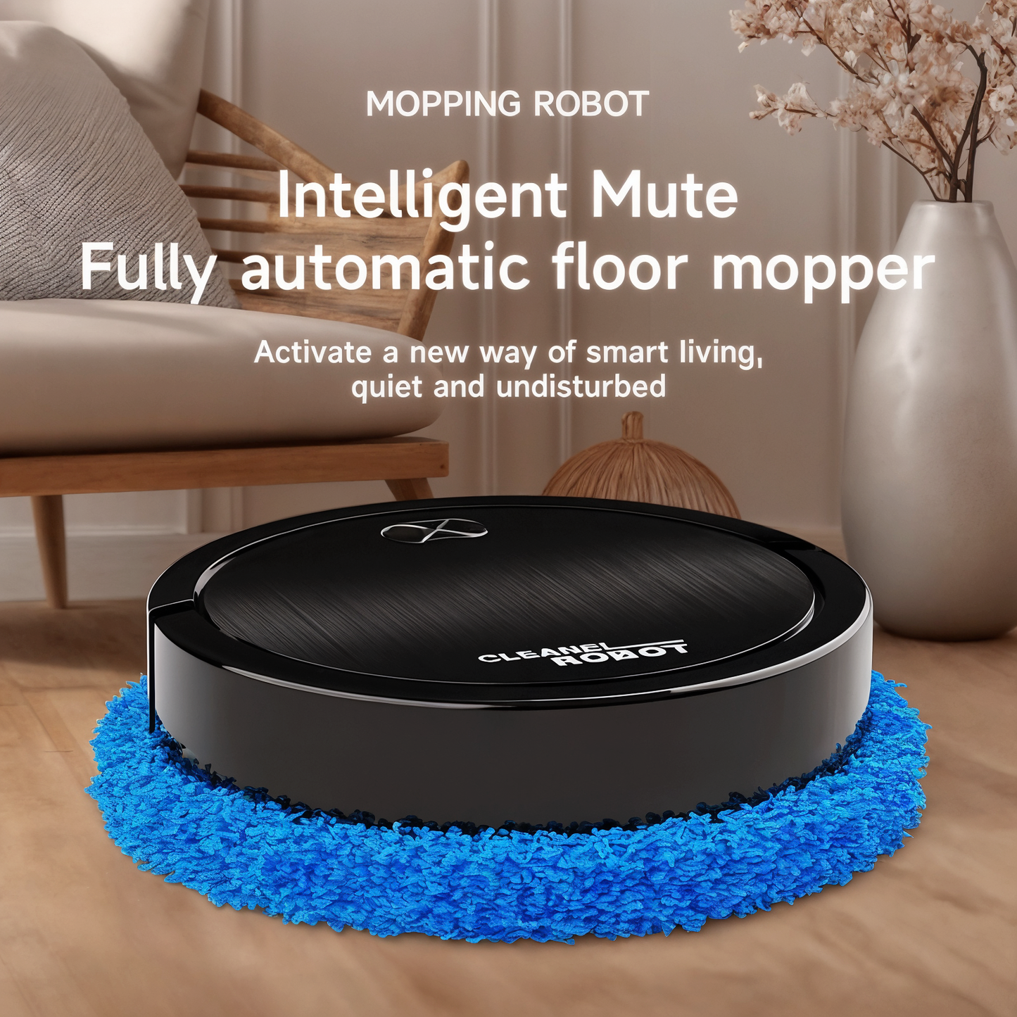 Fully Automatic Intelligent Mute Sweeping Robot — Smart Robotic Vacuum Cleaner