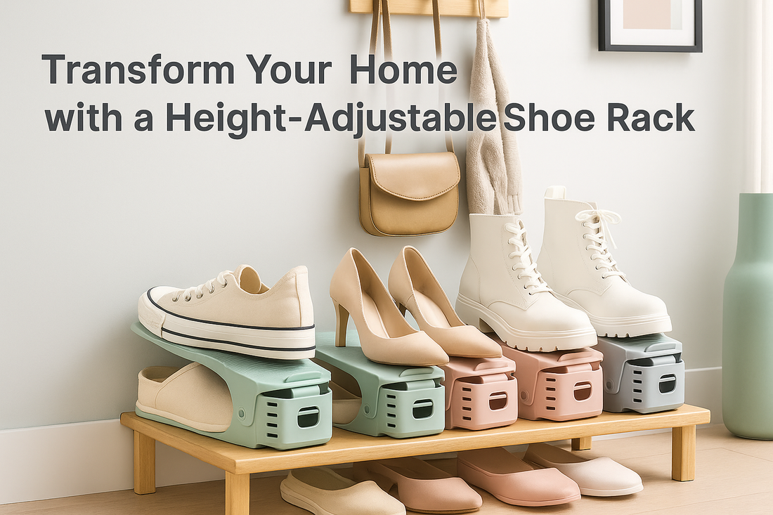 Transform Your Home with a Height-Adjustable Shoe Rack