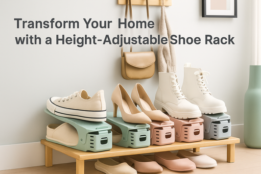 Transform Your Home with a Height-Adjustable Shoe Rack