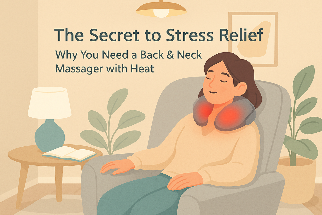 The Secret to Stress Relief – Why You Need a Back & Neck Massager with Heat