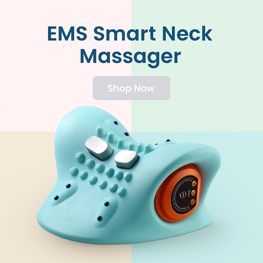 EMS Smart Neck Massager with Heat