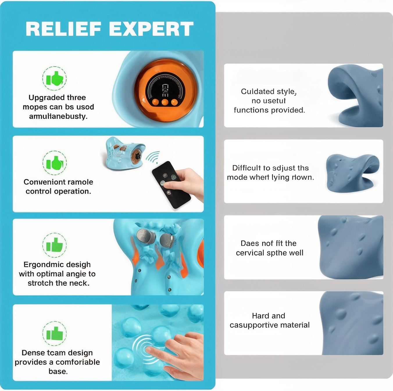 EMS Smart Neck Massager with Heat