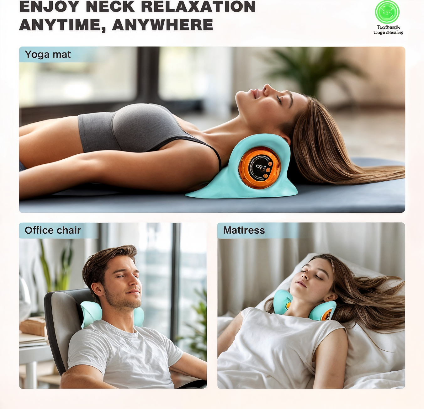 EMS Smart Neck Massager with Heat