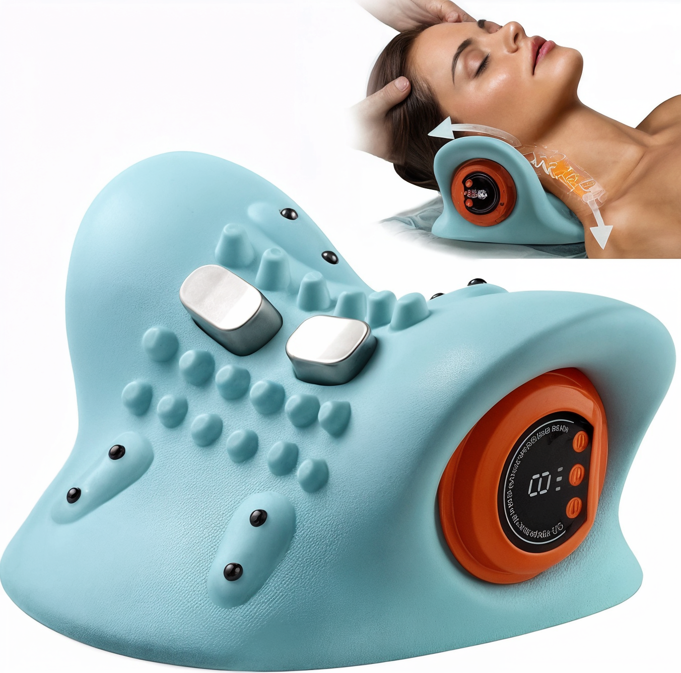 EMS Smart Neck Massager with Heat