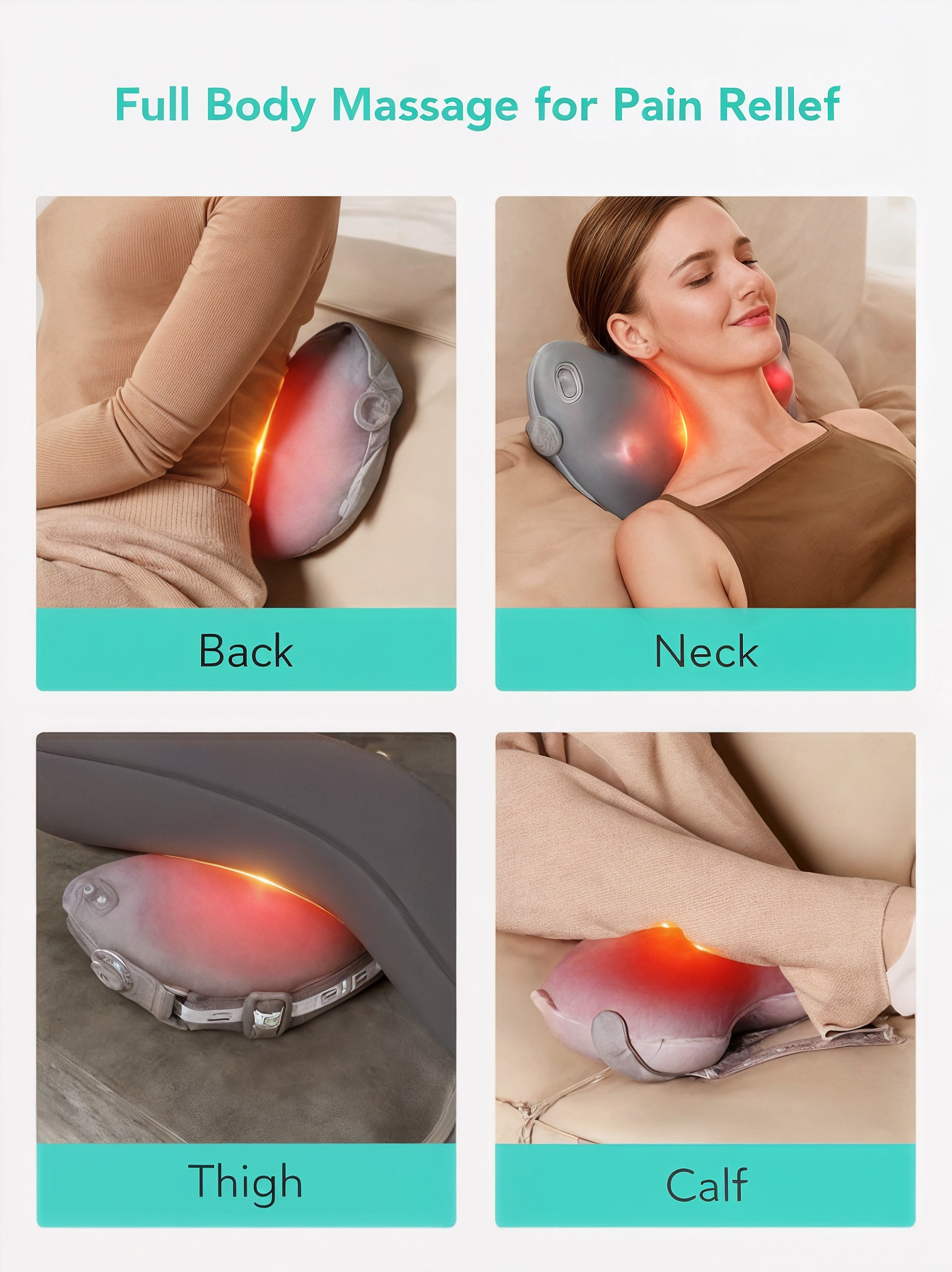 Back and Neck Massager with Heat