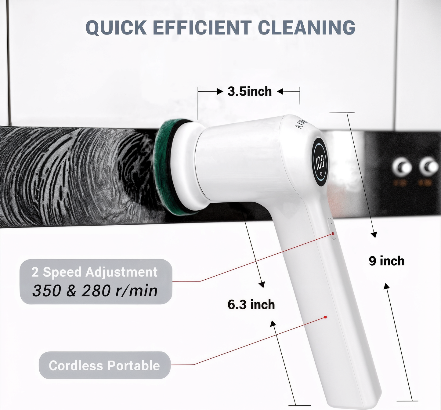 Electric Cleaning Scrubber
