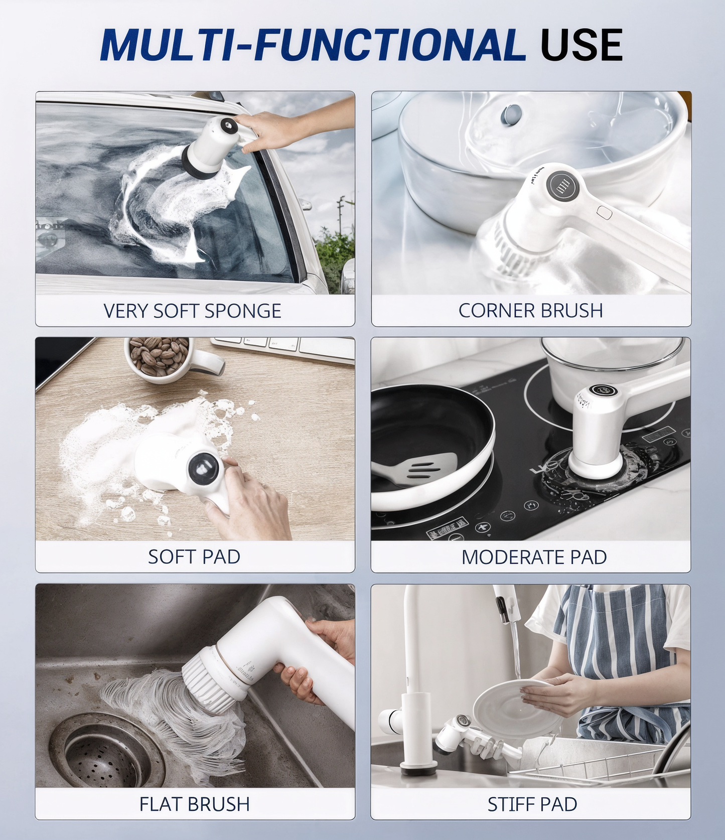 Electric Cleaning Scrubber