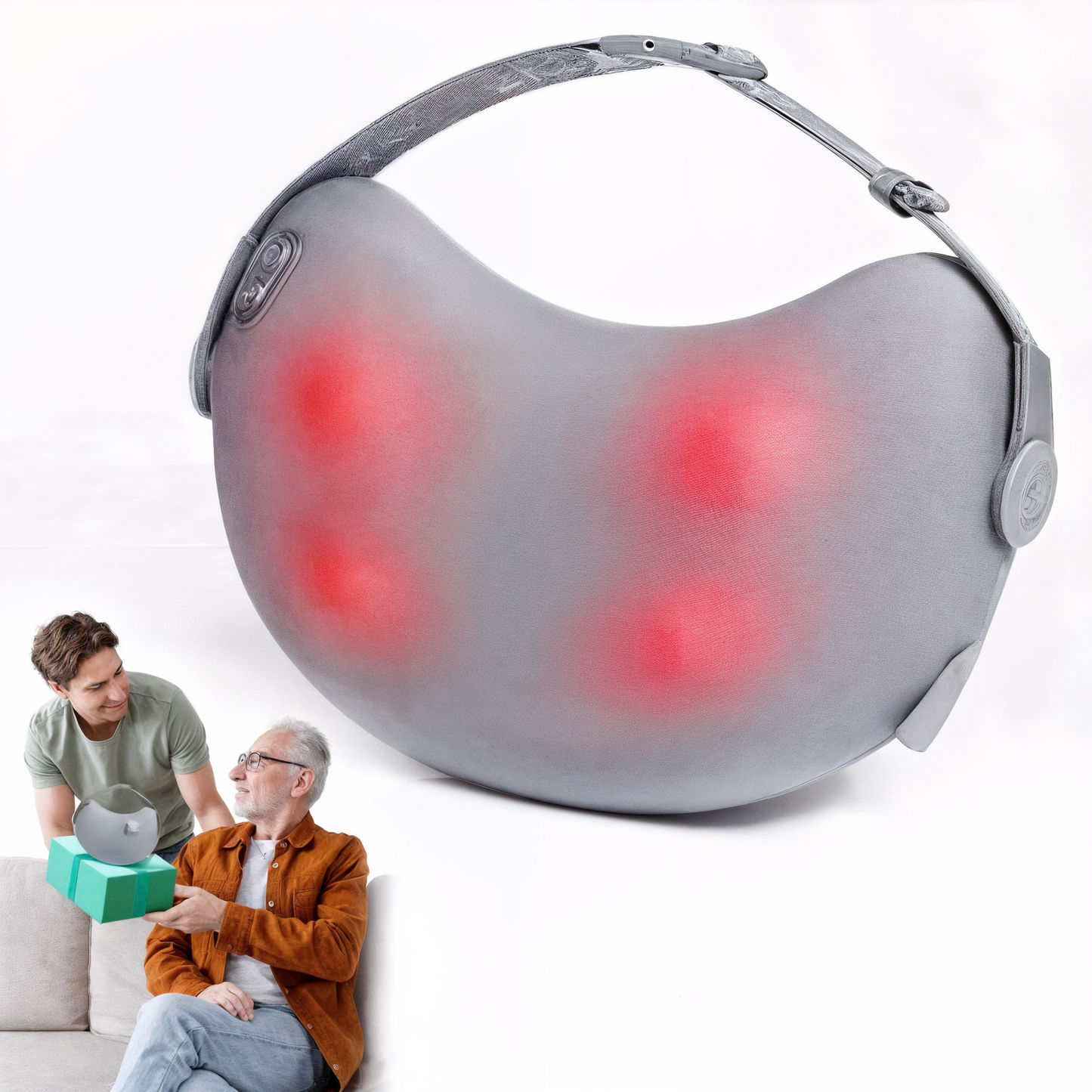 Back and Neck Massager with Heat